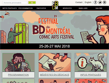 Tablet Screenshot of fbdm-montreal.ca